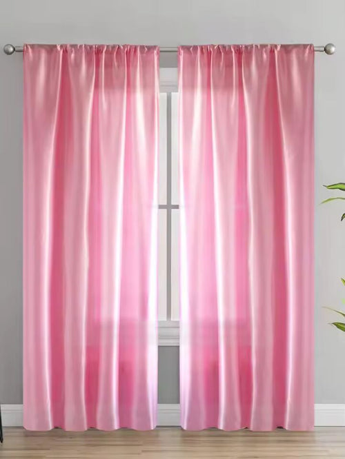 1pc Solid Color Contemporary Simple Sheer Curtain, Lightweight Semi-Transparent Partition Curtains for Living Room Bedroom Decor